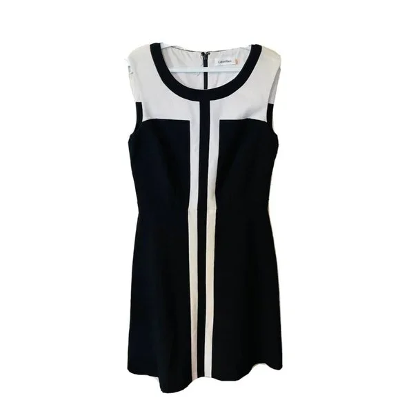 Calvin Klein | Dresses | Calvin Klein Color Block Slimming Sleeveless Sheath Dress Career Work | Poshmark Calvin Klein | Dresses | Calvin Klein Color Block Slimming Sleeveless Sheath Dress Career Work | Poshmark